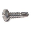 Midwest Fastener Self-Drilling Screw, #10 x 3/4 in, Stainless Steel Pan Head Phillips Drive, 15 PK 79105